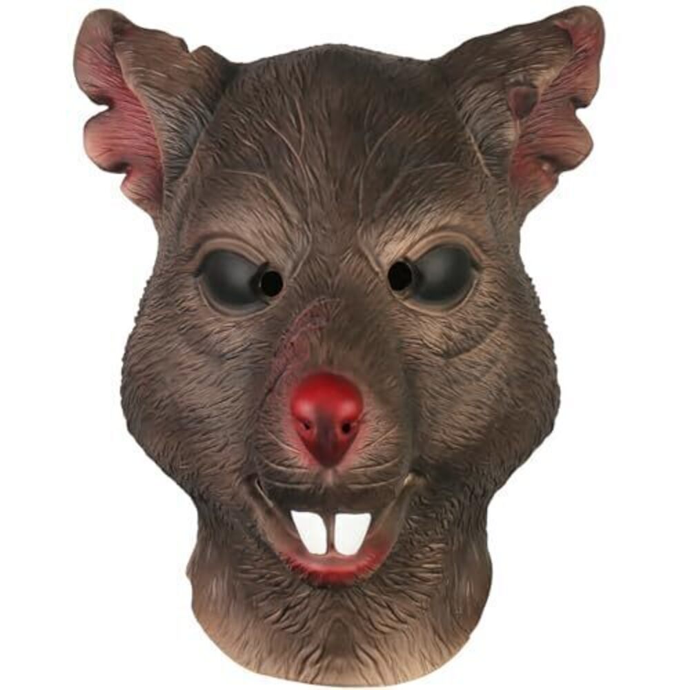 2474 Scary Animal Scar Rat Head costume Mask for Adults ,creepy Mouse Mask